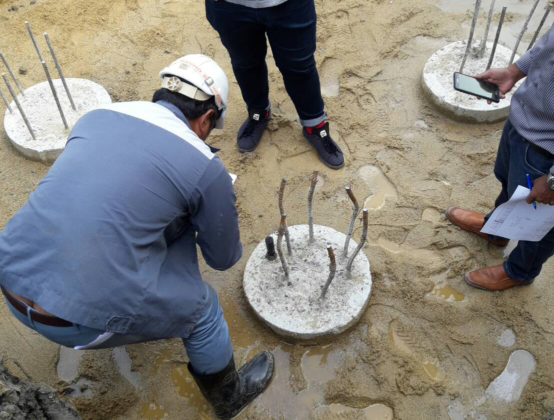 เคาะเสาเข็ม Seismic Integrity Test